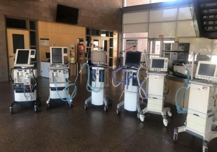 Ventilators Loaned to Local Hospital