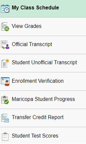 Transfer Credit Report