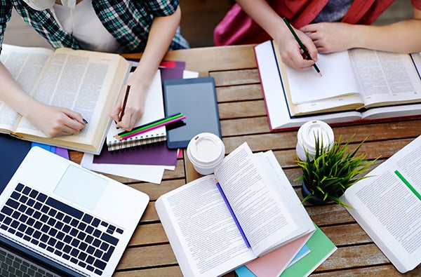 Students Studying