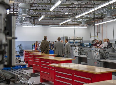 Central City CNC Lab Inside