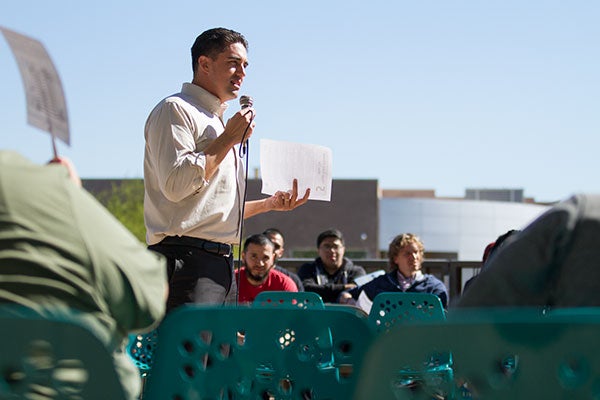 Councilman Ryan Winkle Speaks at GateWay Community College's FRANK Talks