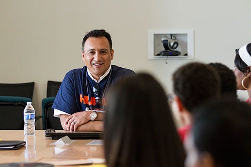 President Gonzales Hosts a Human Library talk