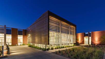 CEI at GateWay building at night