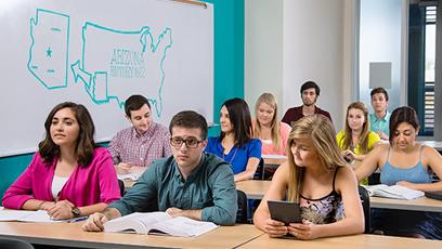 Students in Classroom at GateWay Community College