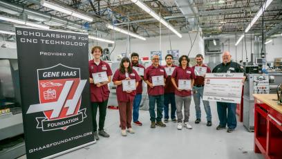 The Summer 2025 CNC Machining Program Scholarship Recipients 