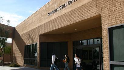 Exterior SouthWest Skill Center building