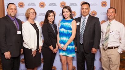 Brenda and Arsenija at All Arizona Academic Luncheon