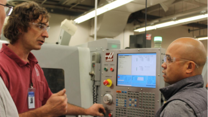 GateWay Students in Manufacturing Lab