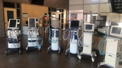 Ventilators Loaned to Local Hospital