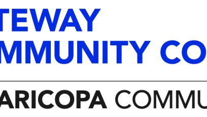 GateWay Community College "g" identifier with the text "GateWay Community College, A Maricopa Community College"