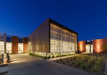 CEI at GateWay building at night