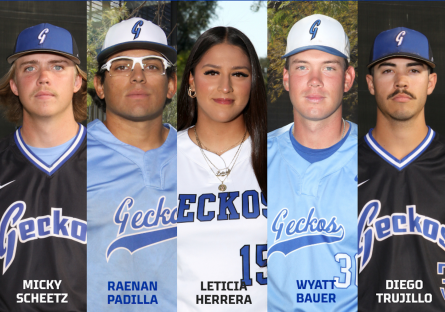 GateWay alumni Micky Scheetz, Raenan Padilla, Leticia Herrera, Wyatt Bauer, and Diego Trujillo 