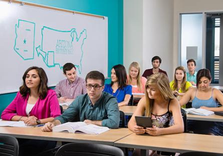Students in Classroom at GateWay Community College