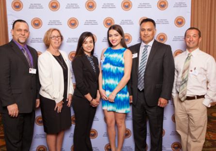 Brenda and Arsenija at All Arizona Academic Luncheon