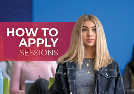 How to apply photo with students in the background