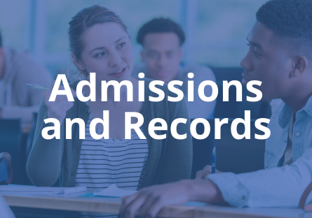 Admissions and Records